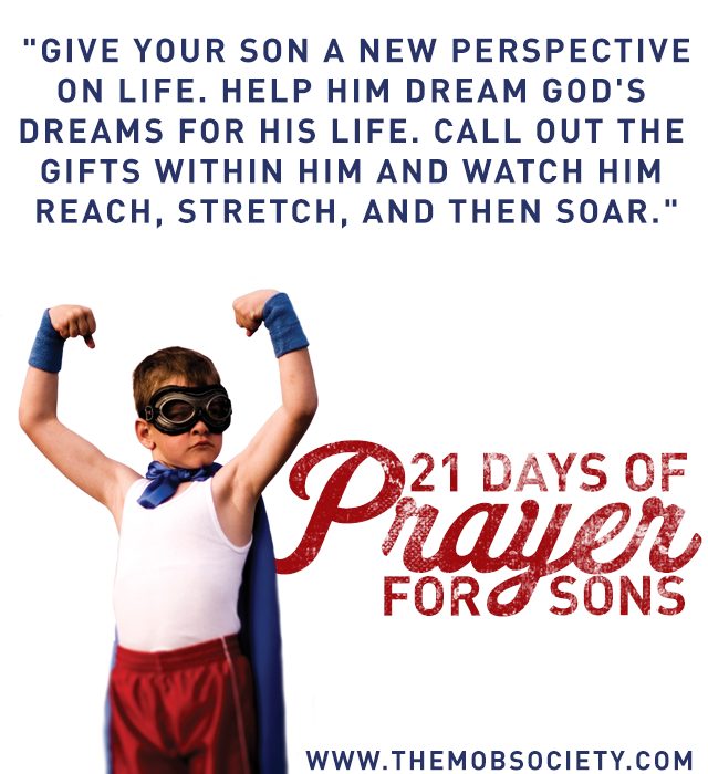 Going It Alone — 21 Days of Prayer for Sons Challenge