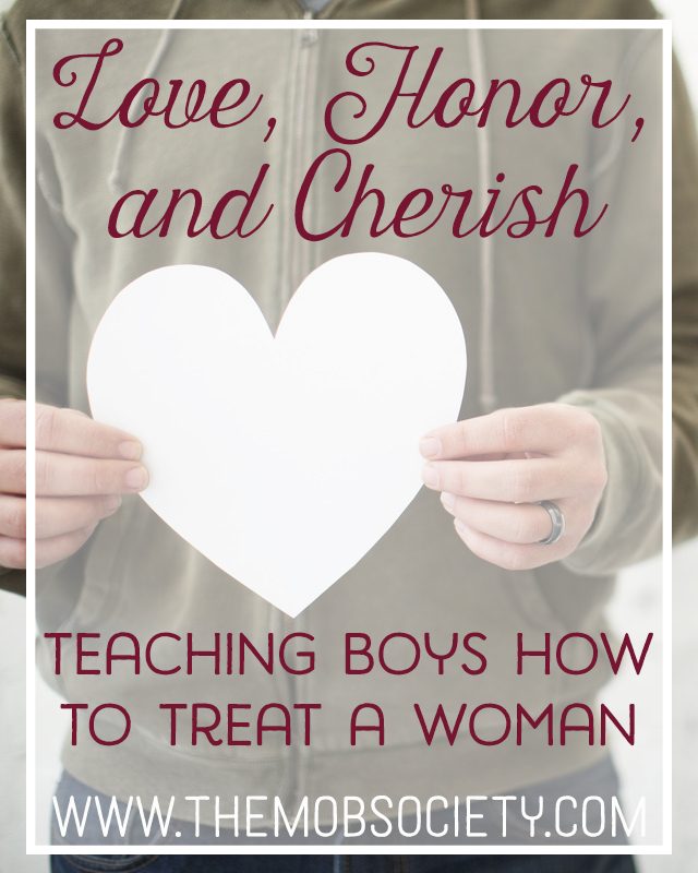 Love, Honor, and Cherish: Teaching Boys How to Treat a Woman via The MOB Society