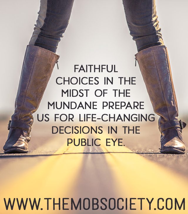 From Faithful Choices to Life-Changing Decisions via The MOB Society