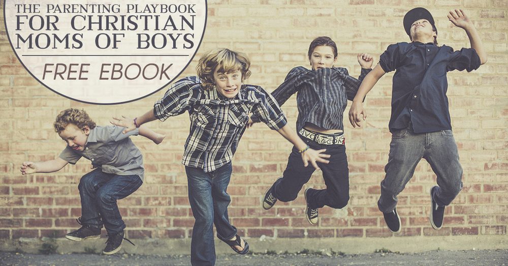 Raising Boys? Get this free ebook from the MOB Society with wit and wisdom from your favorite moms of boys!