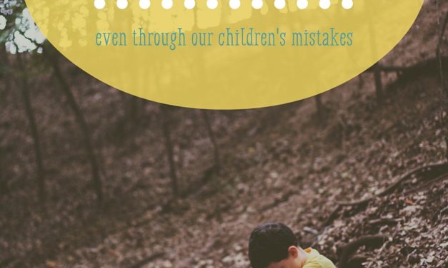 God Works out His Will (even through our children’s mistakes)