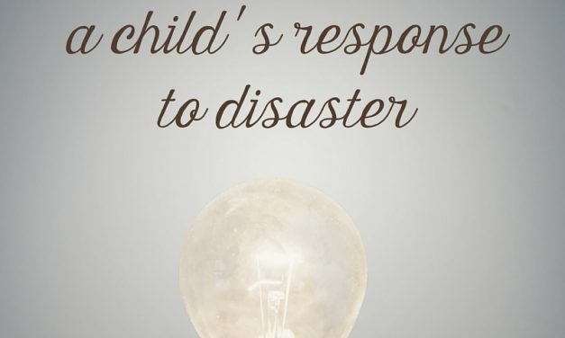 Little Lights in the Darkness: A Child’s Response to Disaster