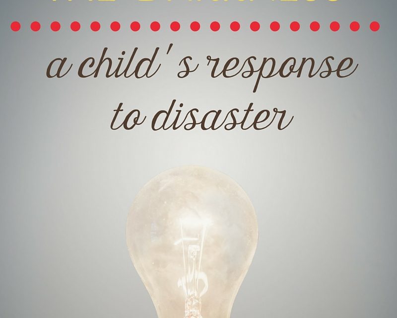 Little Lights in the Darkness: A Child’s Response to Disaster