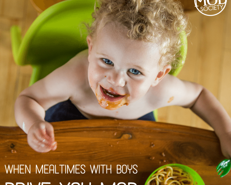 When Mealtimes with Boys Drive You Mad!
