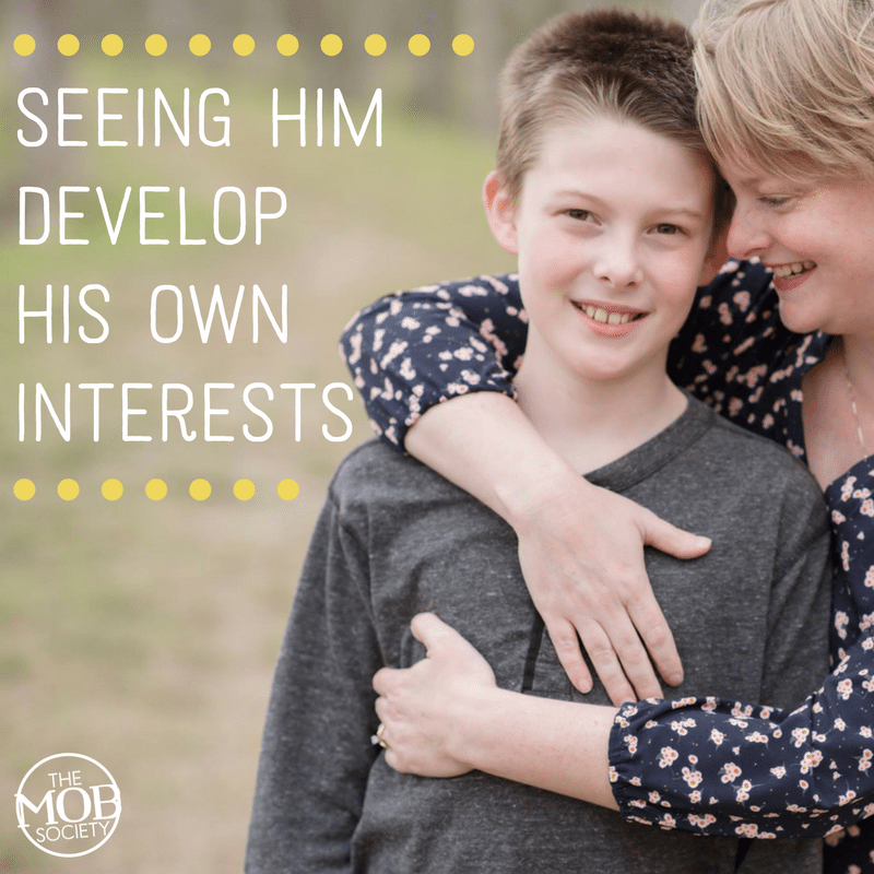 The Best of Being a Boy Mom: Seeing Him Develop His Own Interests - The MOB Society