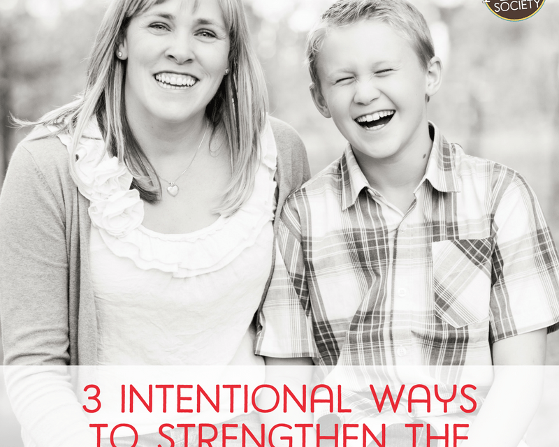 3 Intentional Ways to Strengthen the Mom-Son Bond