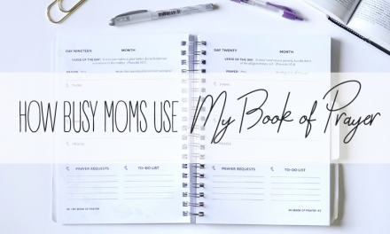 [MOB LIVE!] Episode #39: 8 Ways Busy Moms Can Use My Book of Prayer